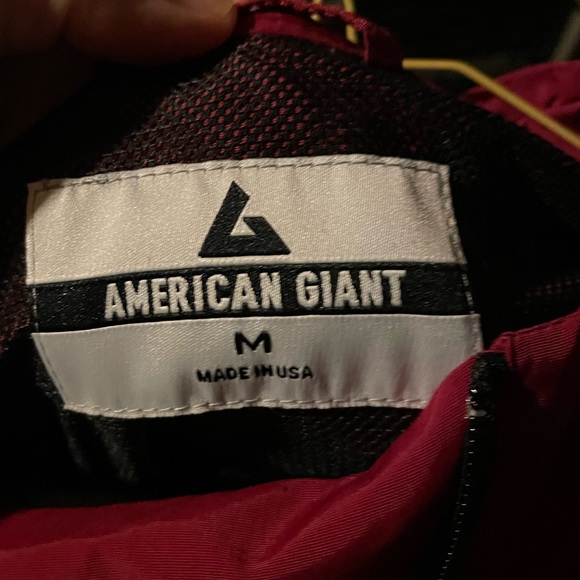 American Giant Nylon Anorak Pullover Jacket Medium - Picture 13 of 13